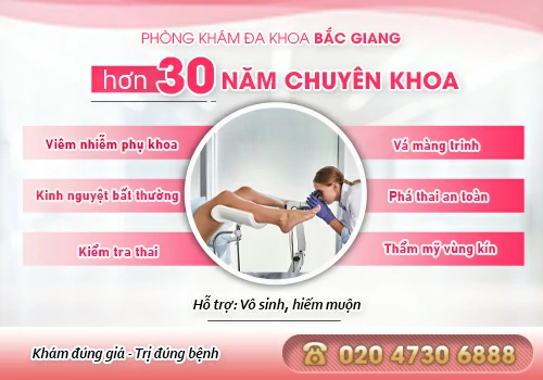 Địa chỉ nạo thai không đau tại Bắc Giang?