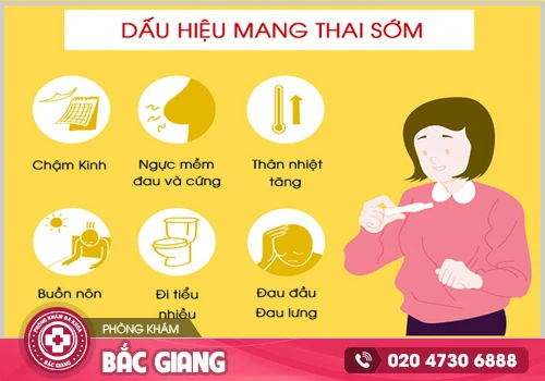Chậm kinh có thai không? Dấu hiệu mang thai điển hình khác