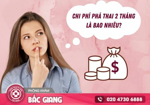 chi phí phá thai 2 tháng
