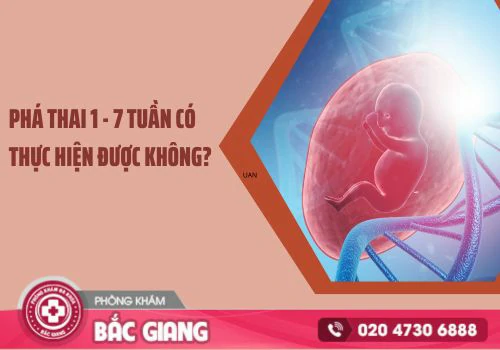 Cách phá thai 1 - 7 tuần an toàn hiện nay