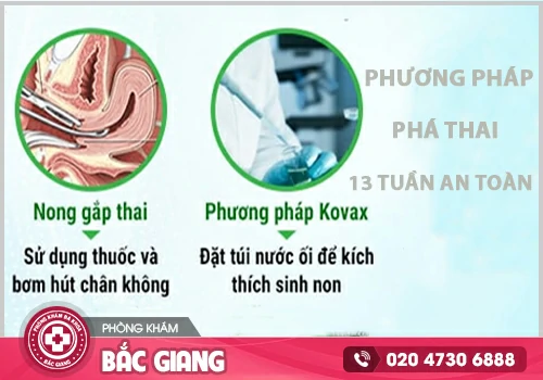Phá thai 13 tuần bằng phương pháp nào ít nguy hiểm?