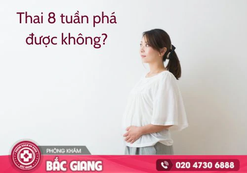 Thai 8 tuần có phá được không? Tư vấn phá thai an toàn