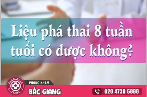 Bỏ thai 8 tuần có được không – Địa chỉ bỏ thai tại Bắc Giang