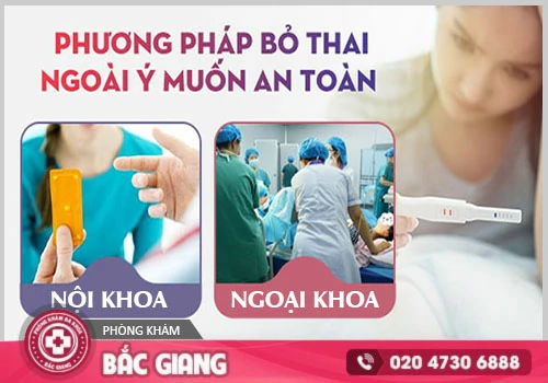 Đình chỉ thai an toàn và tiết kiệm chi phí tại Bắc Giang hiện nay. thuốc gây sảy thai