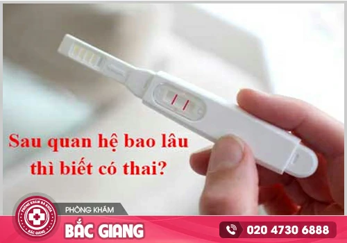 Quan hệ bao lâu dùng que thử thai là hợp lý?