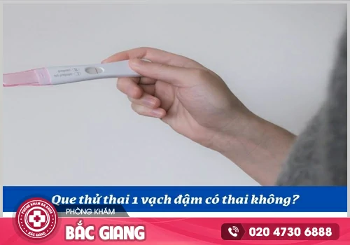 Thử thai 1 vạch đậm liệu có mang thai?