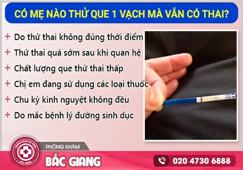 Thử thai 1 vạch mờ - Cách đọc kết quả chính xác