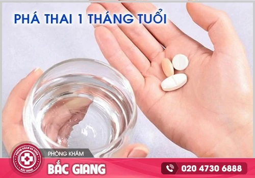 Phá thai 1 tháng bằng thuốc và những điều cần lưu ý