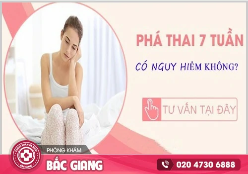 Thai 7 tuần uống thuốc phá thai được không?