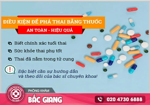 Thuốc phá thai an toàn và những lưu ý khi dùng