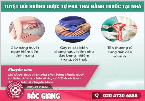 Uống thuốc xổ thai có nguy hiểm không?